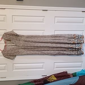 Natural Life Evangeline Maxi dress nwt floral size M